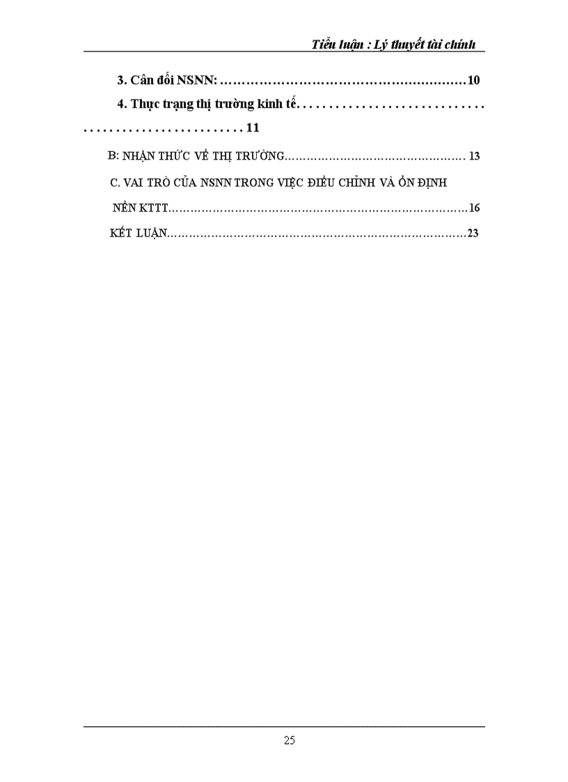 image for page Vai trò của NSNN trong việc điều chỉnh và ổn định thị trường ở Việt nam hiện nay 1