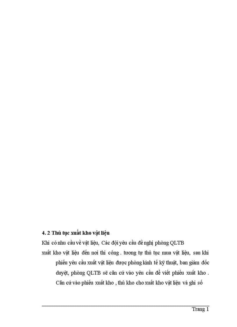 image for page công tác quản lý nguyên vật liệu ở Công ty cổ phần xây dựng công trình giao thông 118
