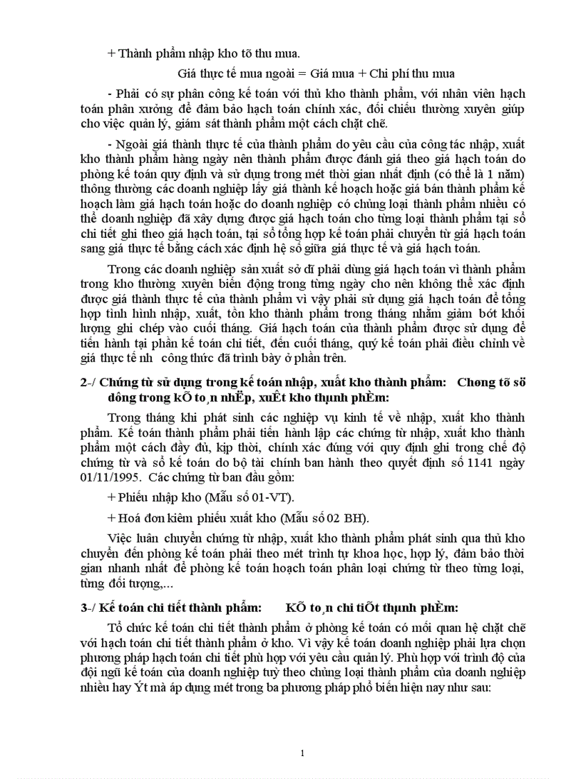 image for page Tổ chức kế toán thành phẩm và tiêu thụ trong doanh nghiệp sản xuất 1