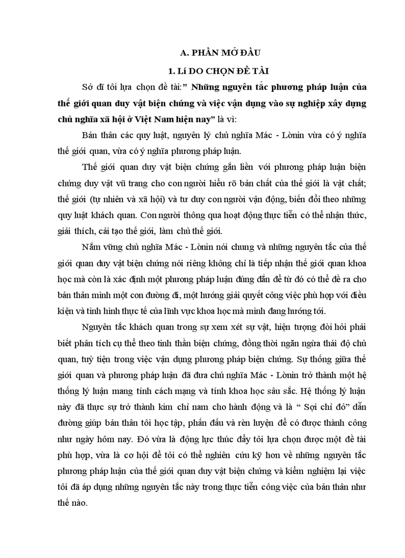 image for page Những nguyên tắc phương pháp luận của thế giới quan duy vật biện chứng và việc vận dụng vào sự nghiệp xây dựng chủ nghĩa xã hội ở Việt Nam hiện nay