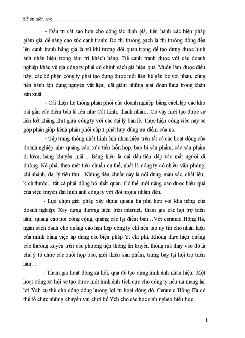 image for page Chiến lược xây dựng hình ảnh nhãn hiệu ceramic Hồng Hà