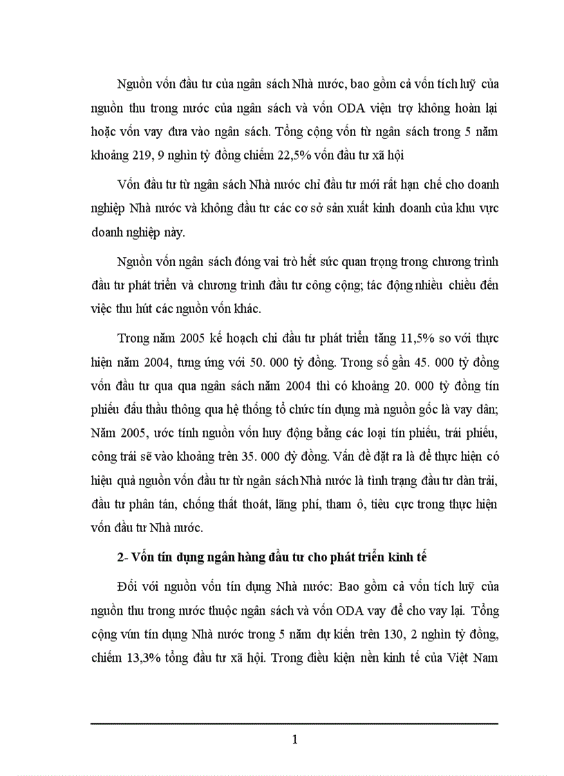 image for page Kế hoạch và giải pháp huy động vốn đầu tư trong nước của Việt Nam 1