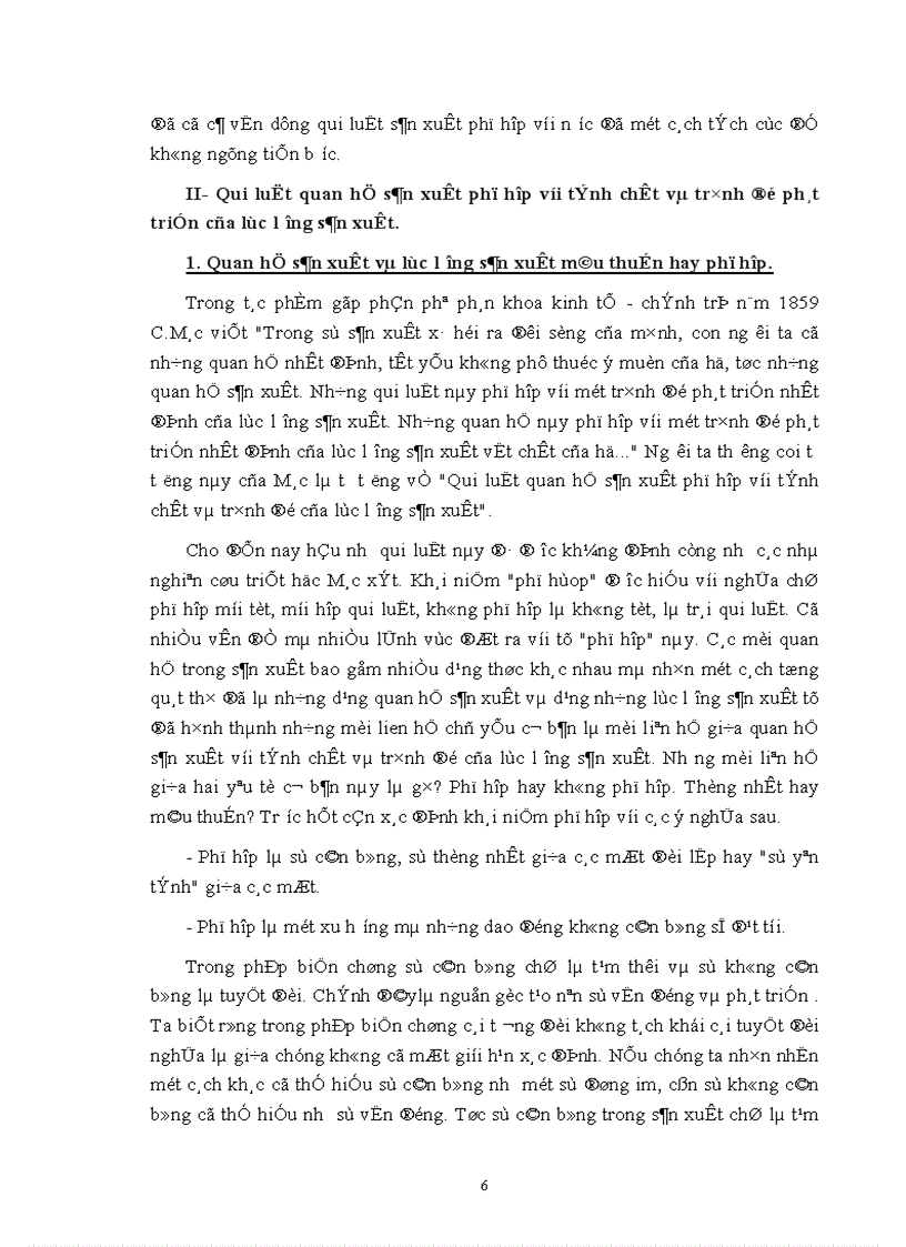 image for page Quan hệ biện chứng giữa lực lượng sản xuất và quan hệ sản xuất Sự vận dụng của Đảng ta trong đường lối đổi mới ở Việt Nam 1