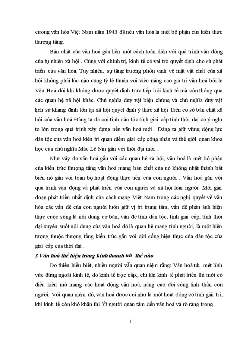 image for page Văn hoá và kinh doanh dưới góc nhìn triết học