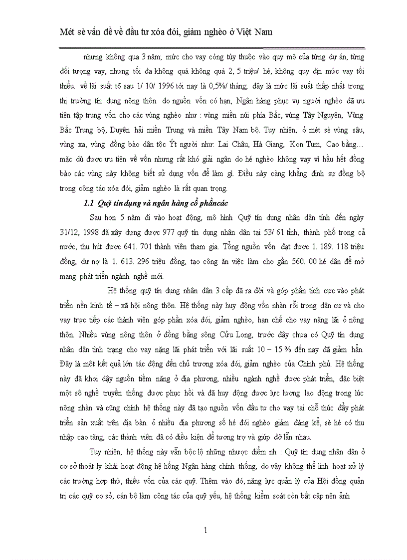 image for page Một số vấn đề về đầu tư xóa đói giảm nghèo ở Việt Nam 1