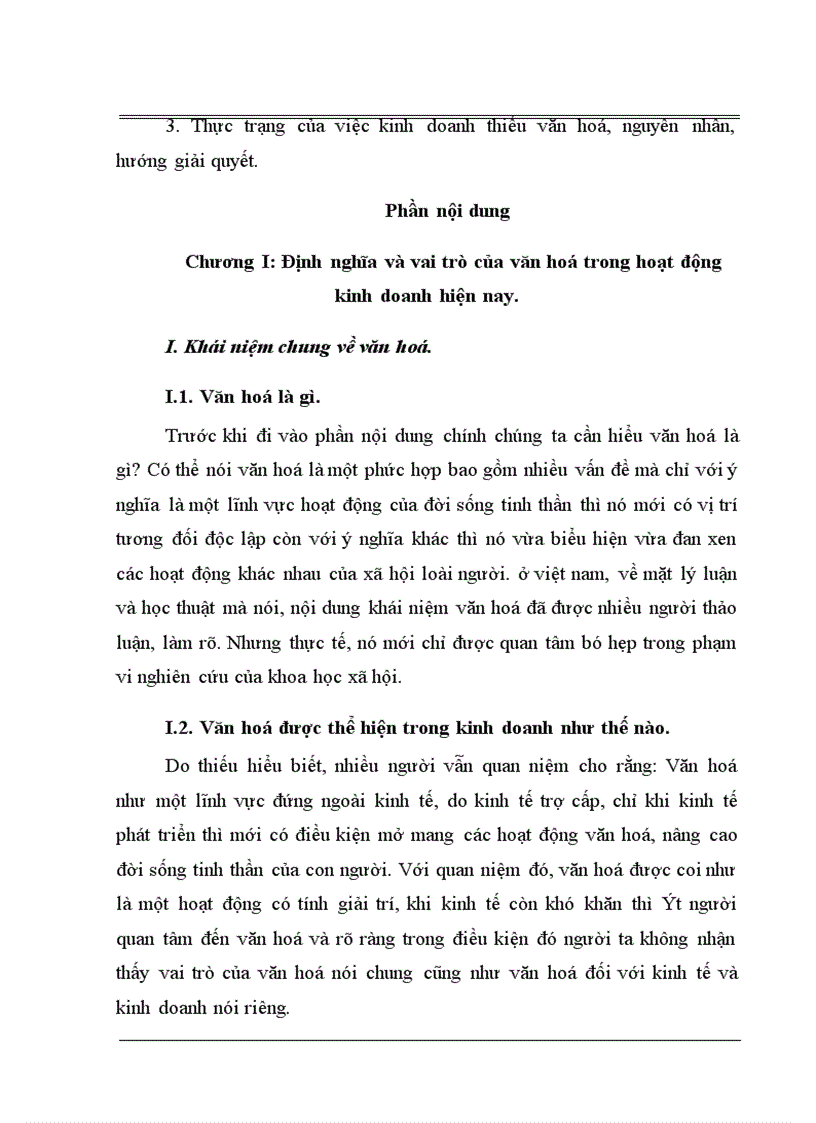 image for page Thực trạng của việc kinh doanh thiếu văn hoá nguyên nhân hướng giải quyết