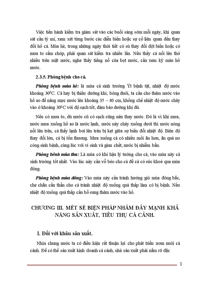 image for page Một số vấn đề cơ bản trong sản xuất và tiêu thụ cá cảnh trên địa bàn Hà Nội