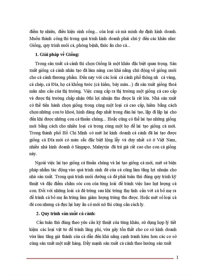 image for page Một số vấn đề cơ bản trong sản xuất và tiêu thụ cá cảnh trên địa bàn Hà Nội