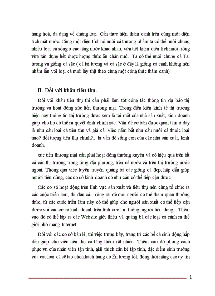image for page Một số vấn đề cơ bản trong sản xuất và tiêu thụ cá cảnh trên địa bàn Hà Nội