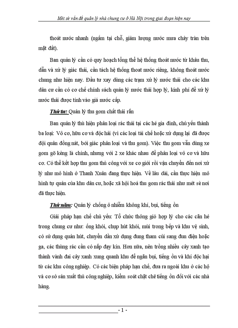 image for page Một số vấn đề quản lý chung cư ở HÀ NỘI trong giai đoạn hiờn nay