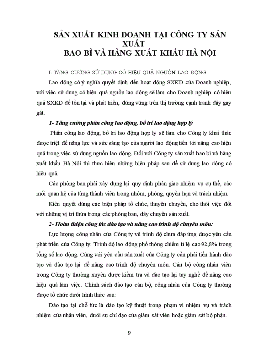 image for page Một số giải pháp để nâng cao hiệu quả sản xuất kinh doanh của doanh nghiệp 1