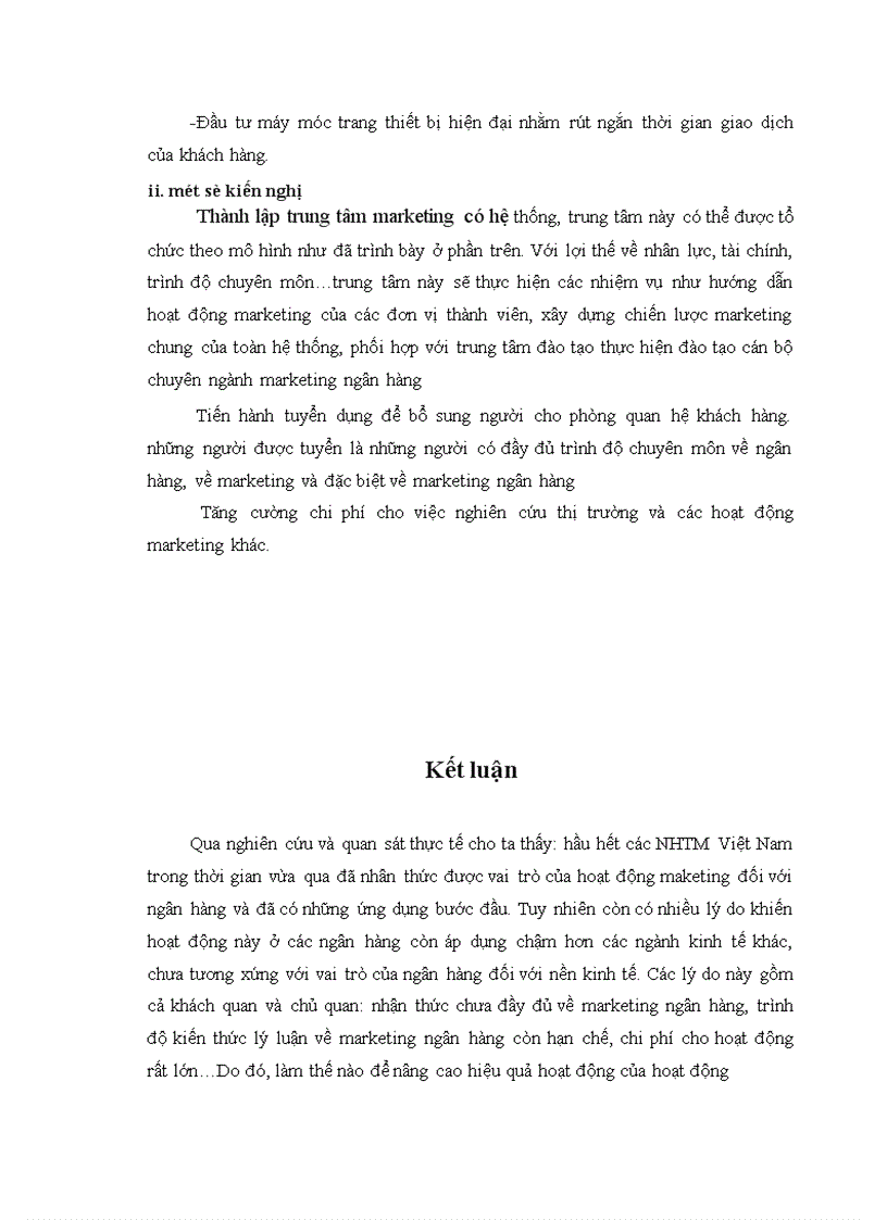 image for page ứng dụng Marketing vào hoạt động tại sở giao dịch I ngân hàng đầu tư và phát triển Việt Nam 1