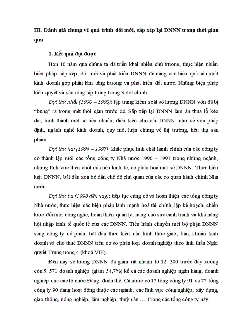 image for page Vấn đề lao động dôi dư trong quá trình đổi mới sắp xếp lại DNNN