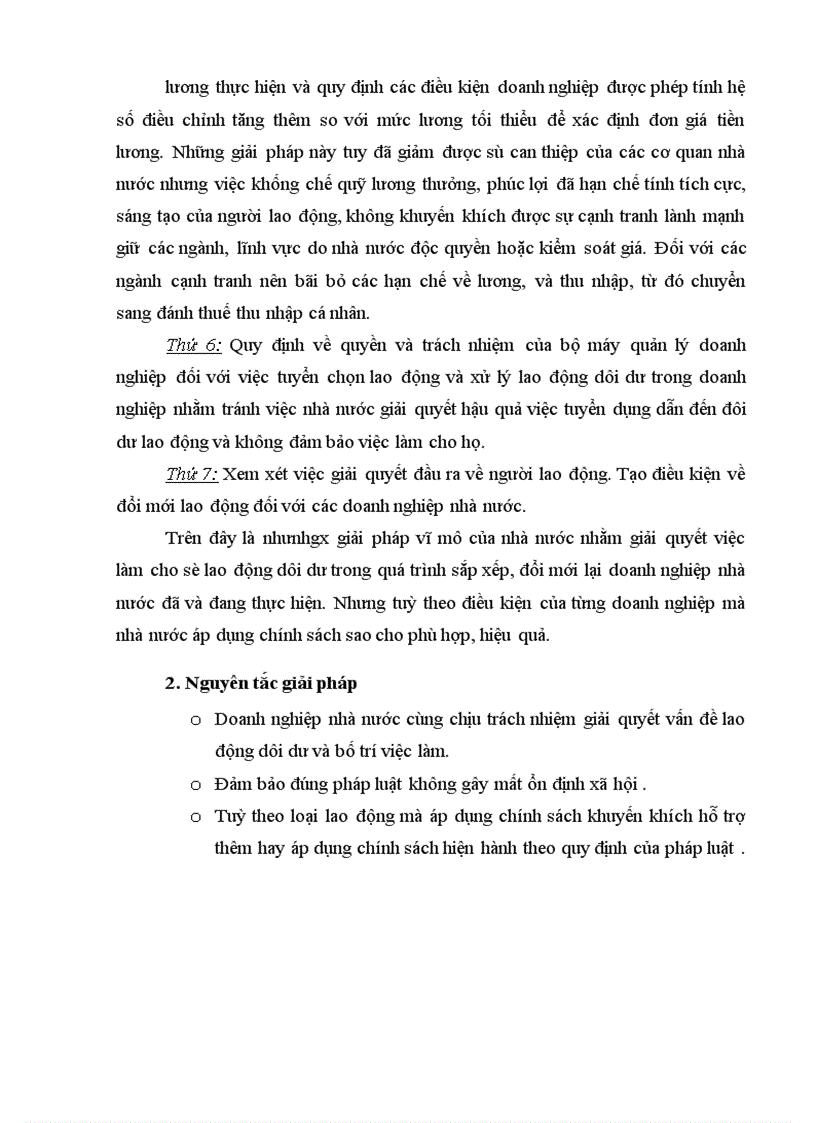image for page Vấn đề lao động dôi dư trong quá trình đổi mới sắp xếp lại DNNN