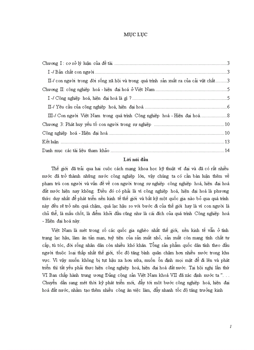 image for page Phát huy yếu tố con người trong sự nghiệp Công nghiệp hoá Hiện đại hoá