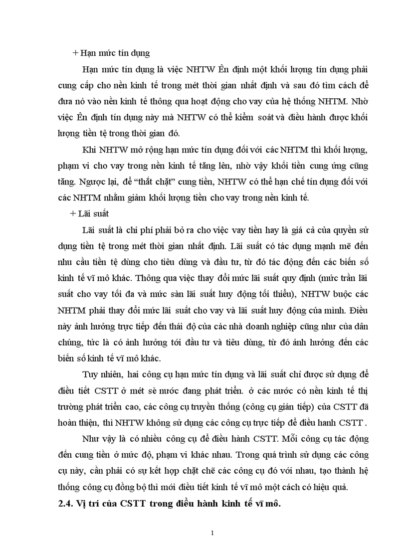 image for page Ngân hàng trung ương với chính sách tiền tệ ở Việt Nam 1