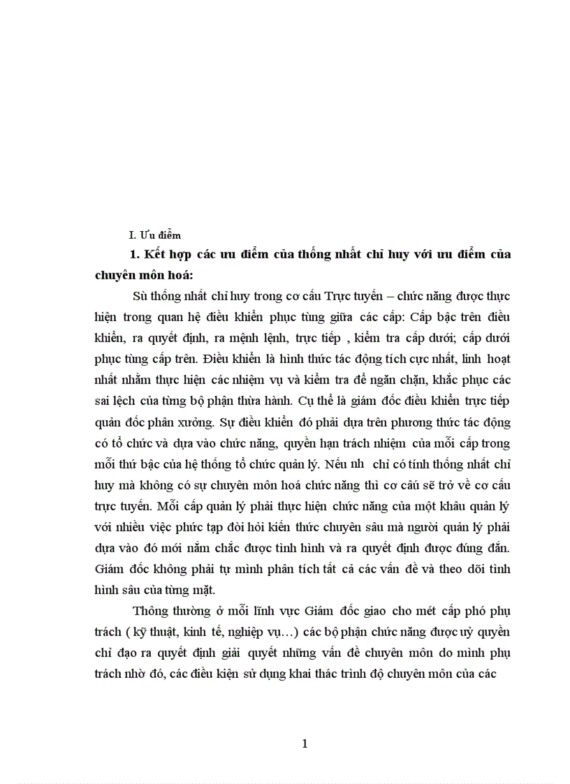image for page Các căn cứ đề hình thành cơ cấu tổ chức trực tuyến chức năng ưu nhược điểm và phạm vi áp dụng
