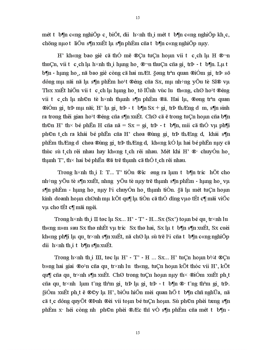 image for page Trình bày lý thuyết về tuần hoàn và chu chuyển tư bản