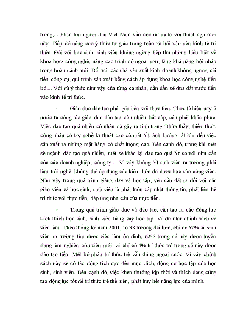 image for page Cuộc cách mạng khoa học và công nghệ hiện đại và sự hình thành nền kinh tế tri thức Định hướng của Việt Nam 1