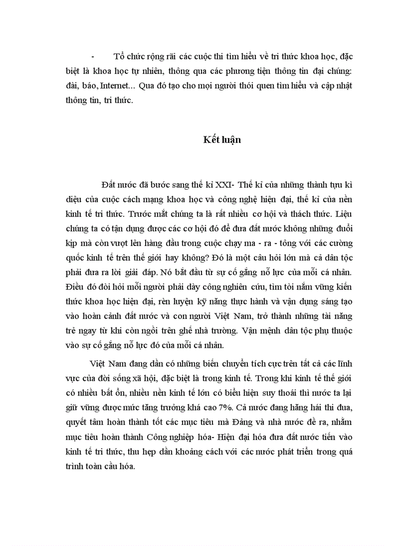 image for page Cuộc cách mạng khoa học và công nghệ hiện đại và sự hình thành nền kinh tế tri thức Định hướng của Việt Nam 1