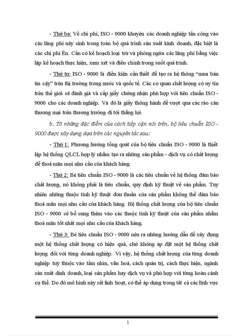 image for page Hệ thống QLCL theo tiêu chuân ISO 9000 và việc áp dụng nó vào trong các doanh nghiệp Việt Nam 1