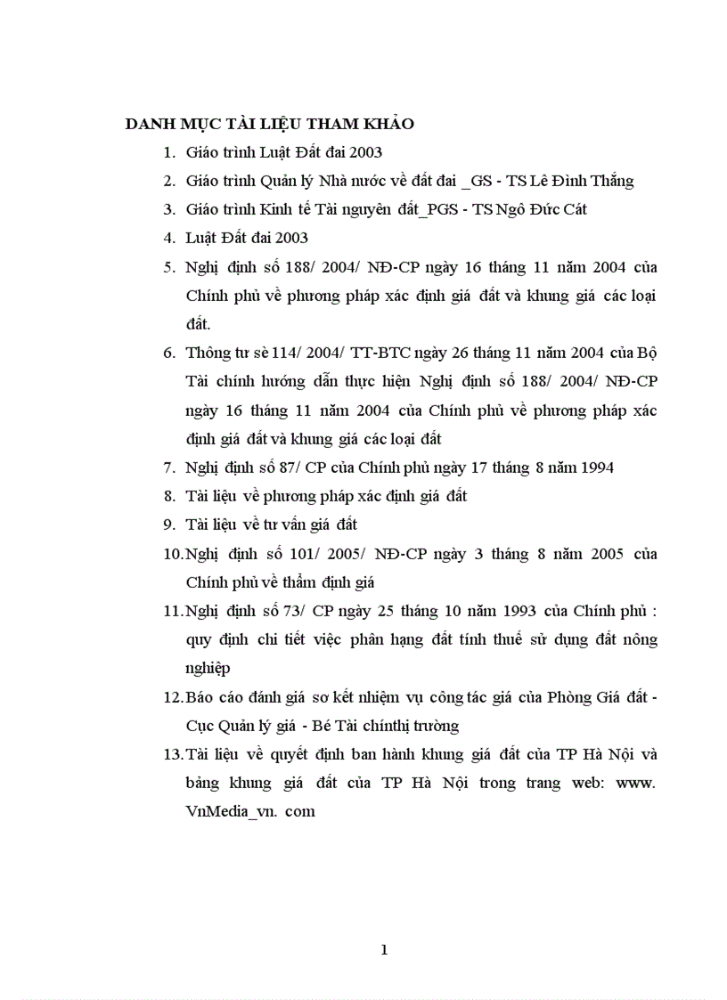 image for page Cơ sở hình thành khung giá đất theo cơ chế thị trường ở Thành phố Hà Nội nói riêng và cả nước nói chung