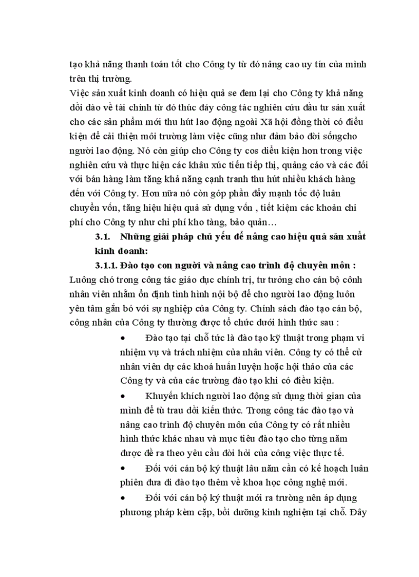 image for page Hoạt động sản xuất kinh doanh của doanh nghiệp tại Công ty TNHH Việt Hà