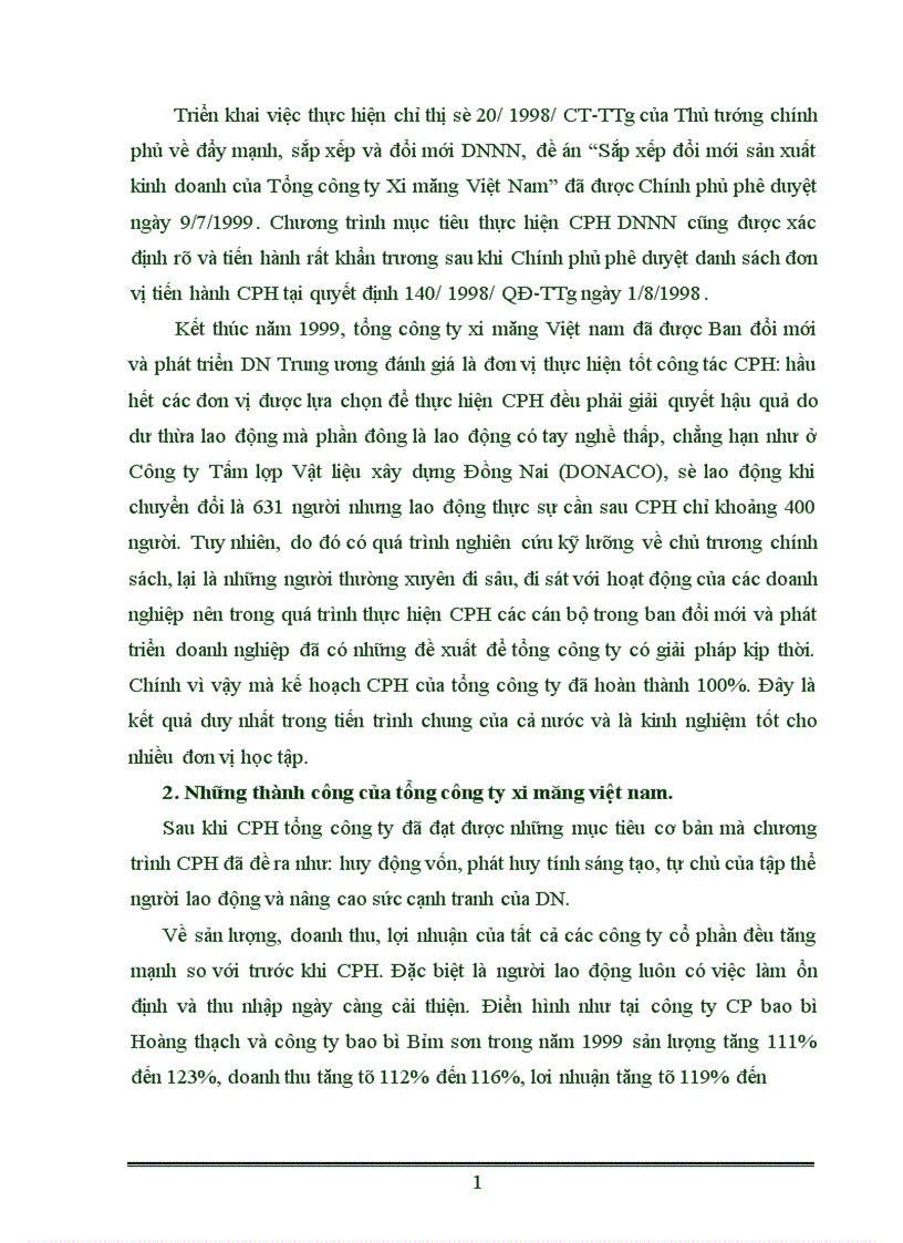 image for page Quá trình cổ phần hoá của các doanh nghiệp nhà nước ở Việt nam Thực trạng và giải pháp