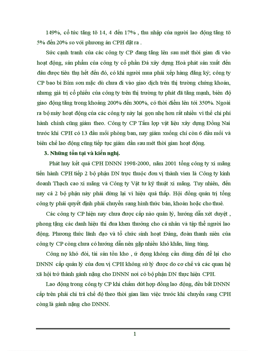 image for page Quá trình cổ phần hoá của các doanh nghiệp nhà nước ở Việt nam Thực trạng và giải pháp