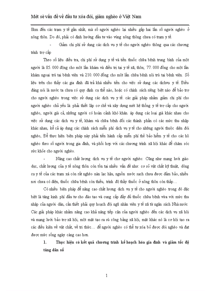image for page Một số vấn đề về đầu tư xóa đói giảm nghèo ở Việt Nam 1