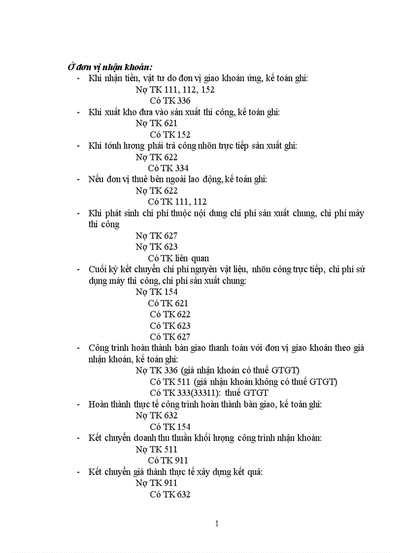 image for page Kế toán chi phí sản xuất trong doanh nghiệp kinh doanh xây lắp theo phương thức khoán 1