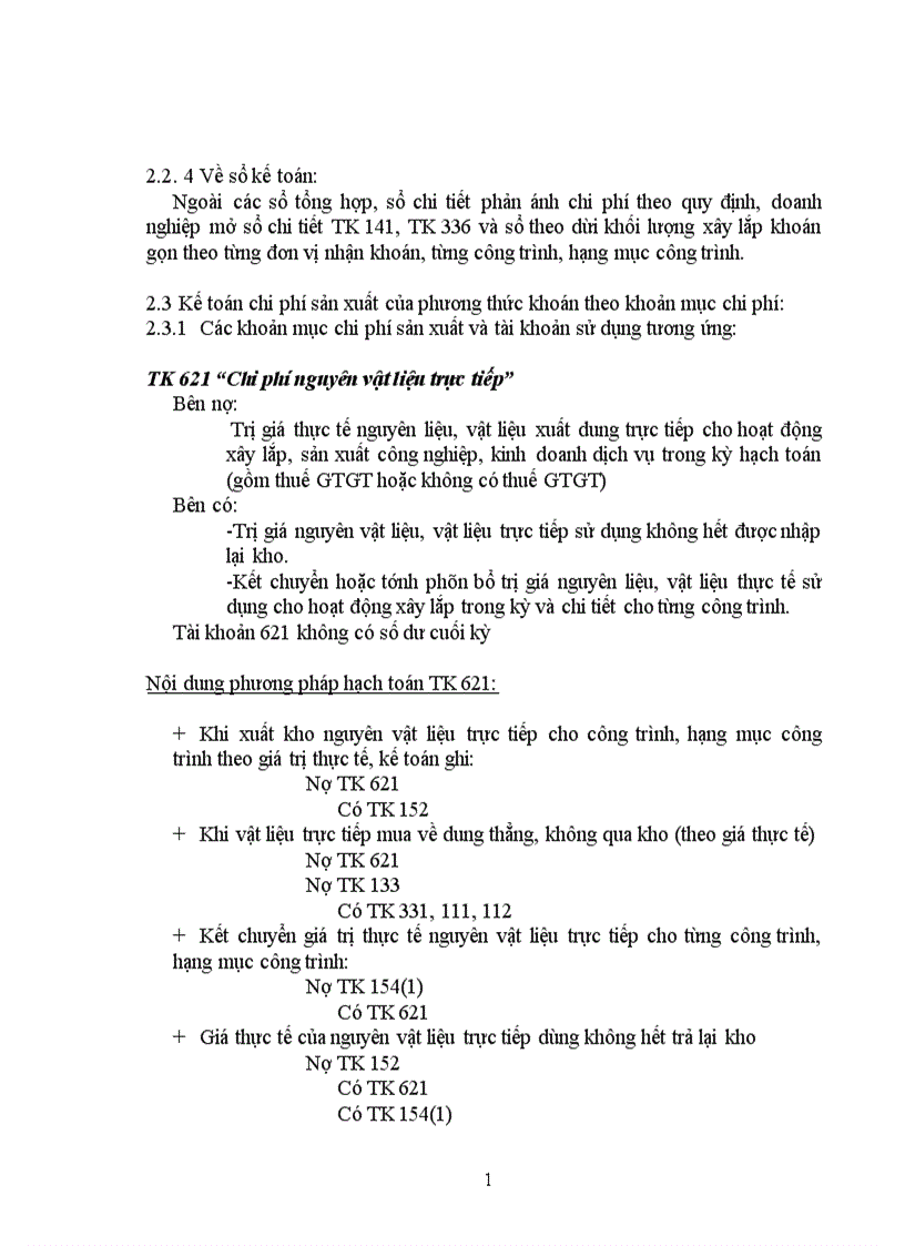image for page Kế toán chi phí sản xuất trong doanh nghiệp kinh doanh xây lắp theo phương thức khoán 1