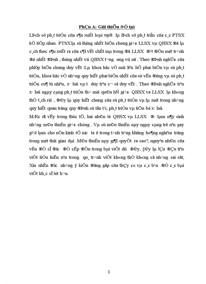 image for page Mâu thuẫn giưa LLSX và QHSX trong giai đoạn đi lên CNXH ở nước ta thực trạng và giải pháp 1