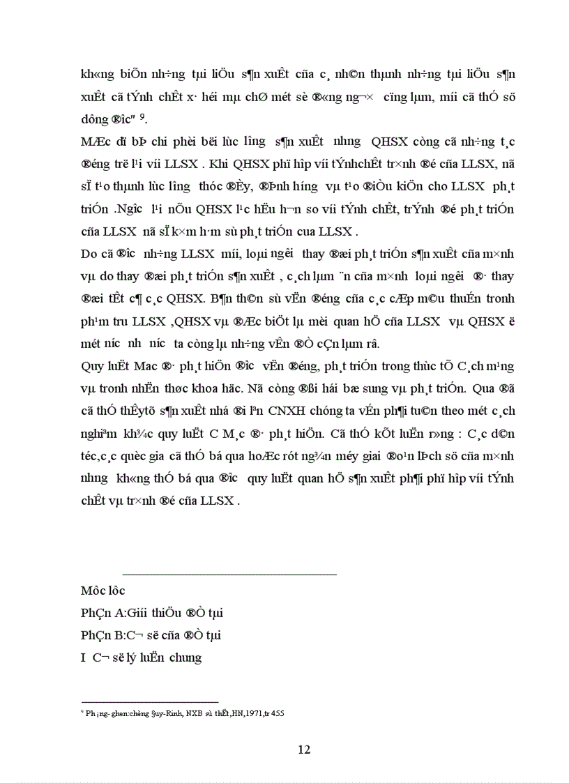 image for page Mâu thuẫn giưa LLSX và QHSX trong giai đoạn đi lên CNXH ở nước ta thực trạng và giải pháp 1