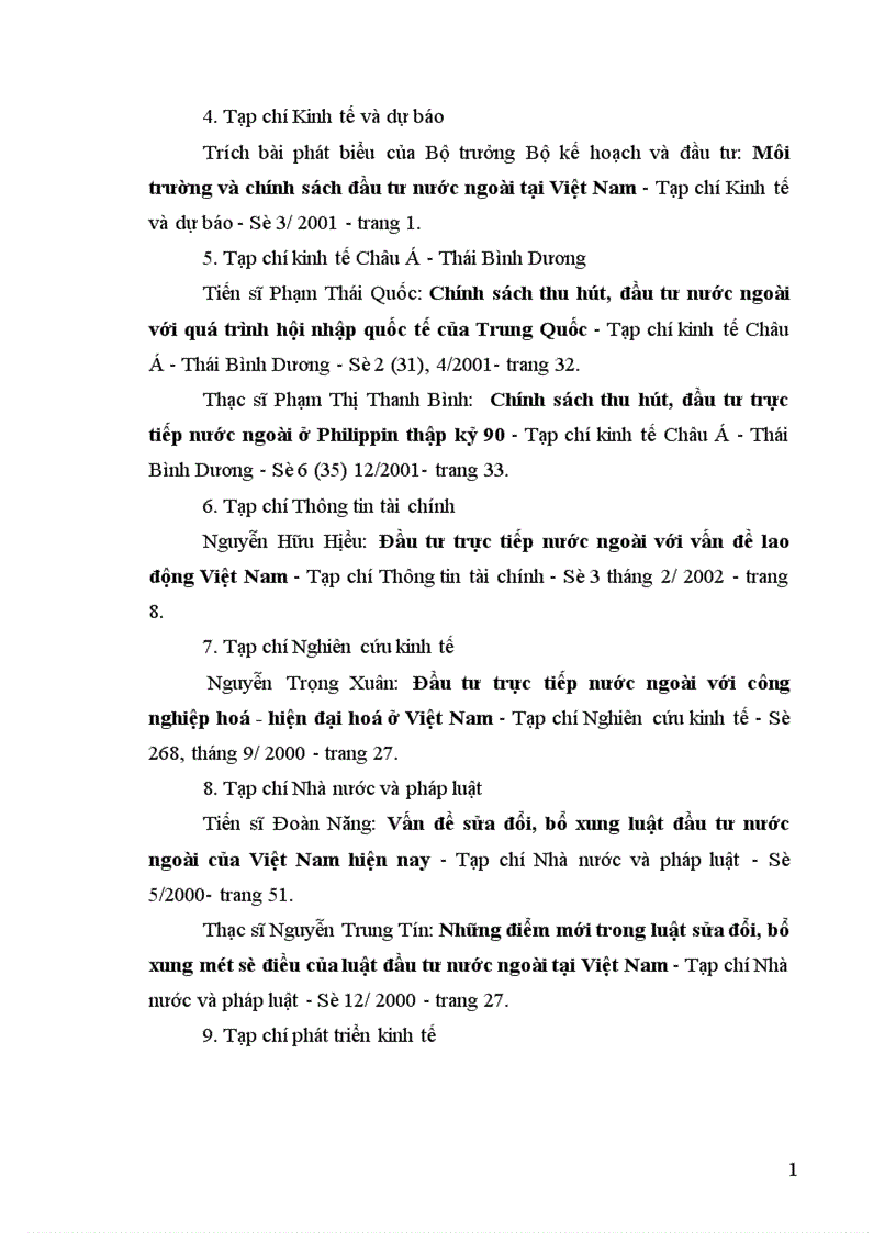 image for page Một số giải pháp nhằm thu hút nguồn vốn đầu tư trực tiếp nước ngoài ở Việt Nam trong quá trình sự nghiệp CNH HĐH 1