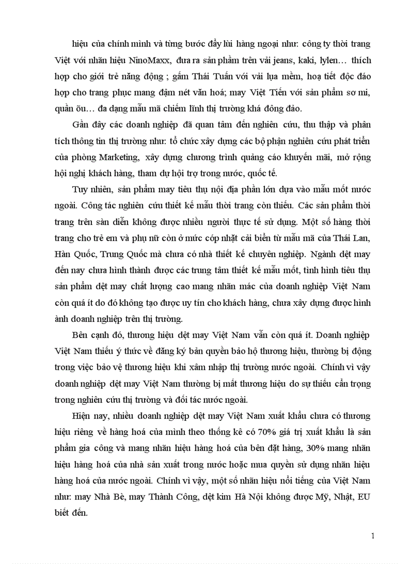 image for page Tình hình đầu tư phát triển trong ngành dệt may Việt Nam