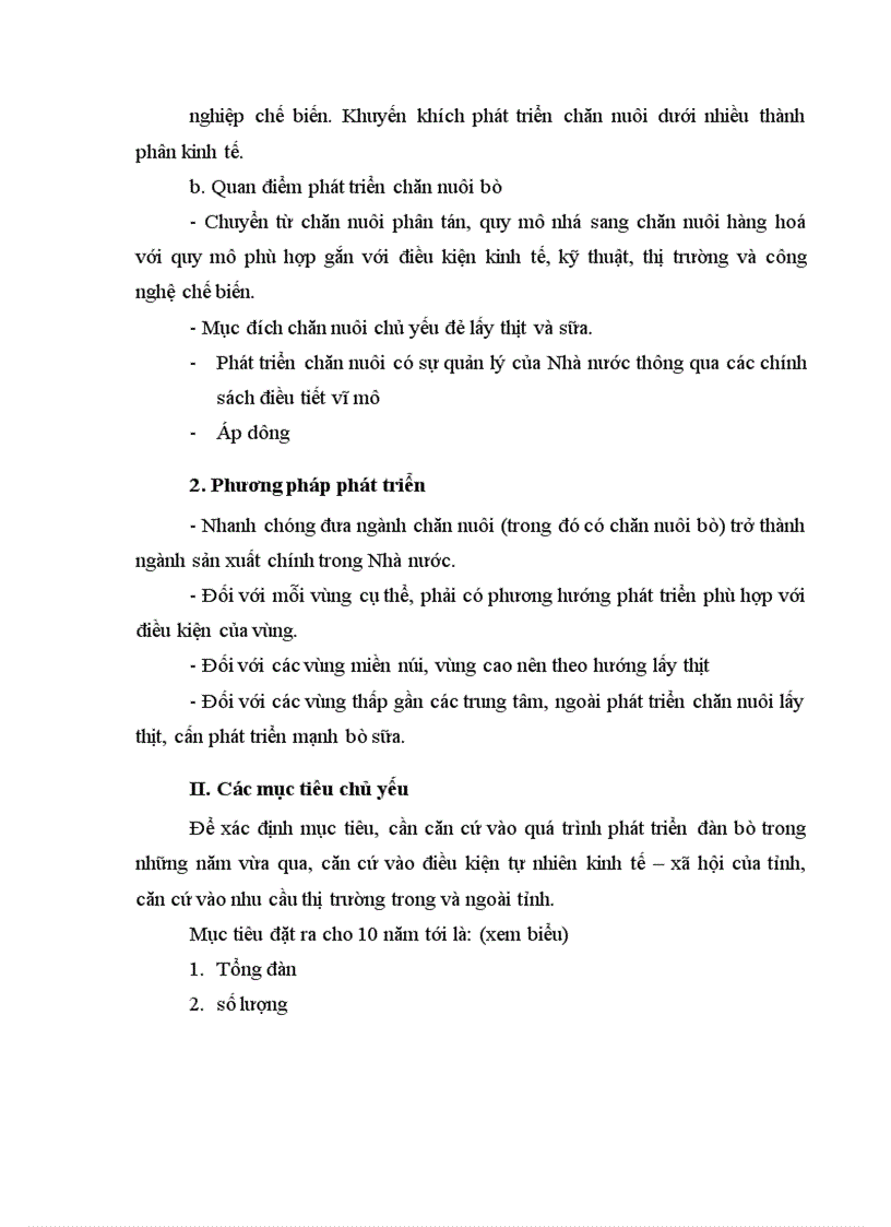 image for page Những giải pháp kinh tế chủ yếu phát triển chăn nuôi bò ở tỉnh Lạng Sơn trong thời kỳ 2001 2010
