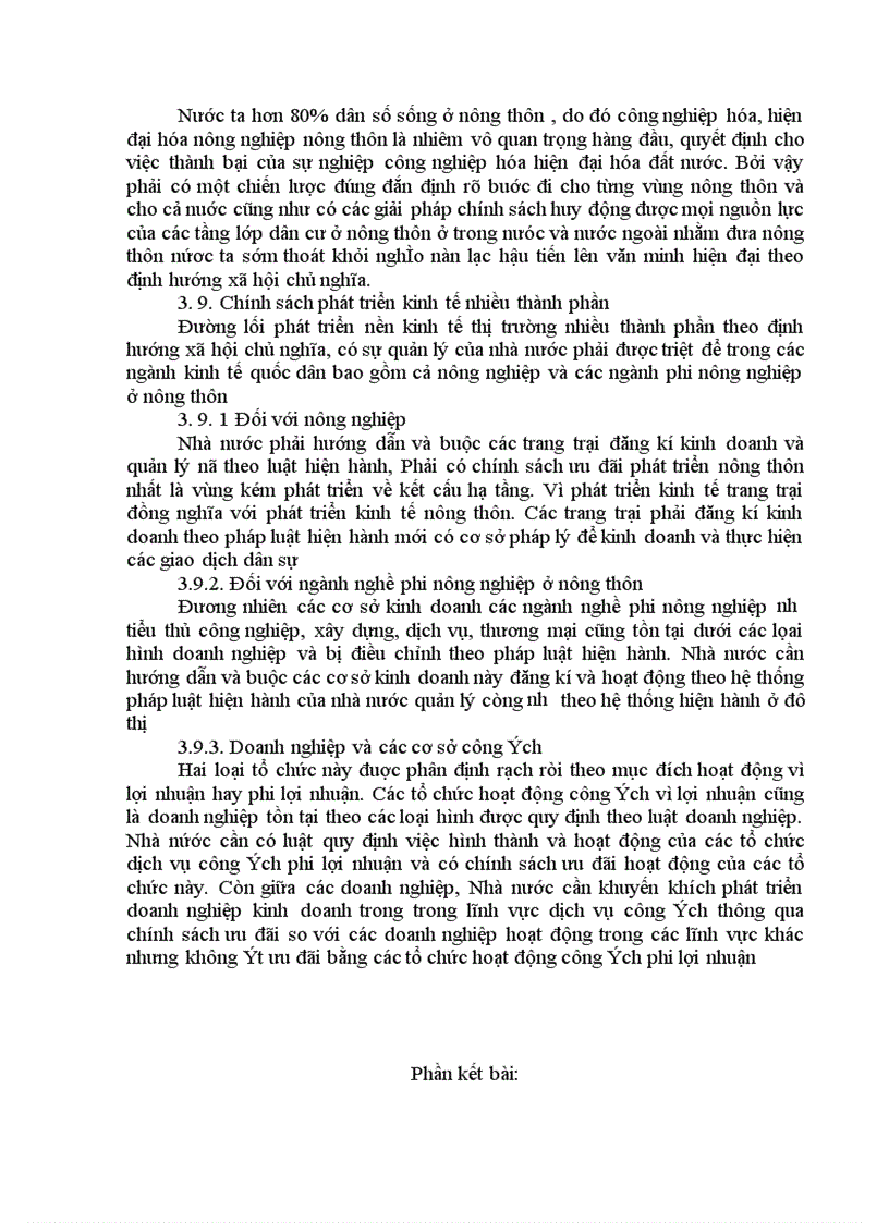 image for page Vai trò của nhà nước với việc phát triển kinh tế nông thôn ở nước ta hiện nay