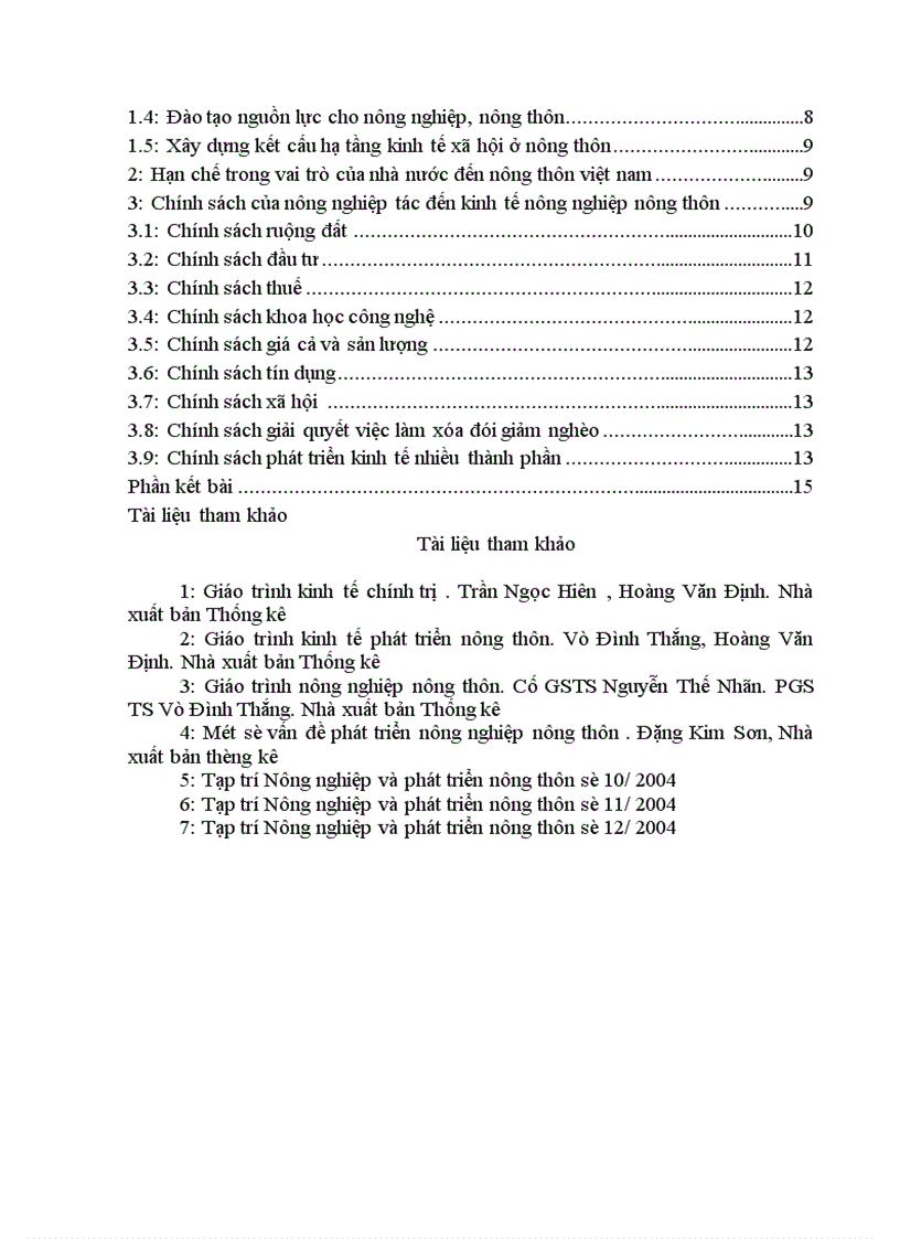 image for page Vai trò của nhà nước với việc phát triển kinh tế nông thôn ở nước ta hiện nay