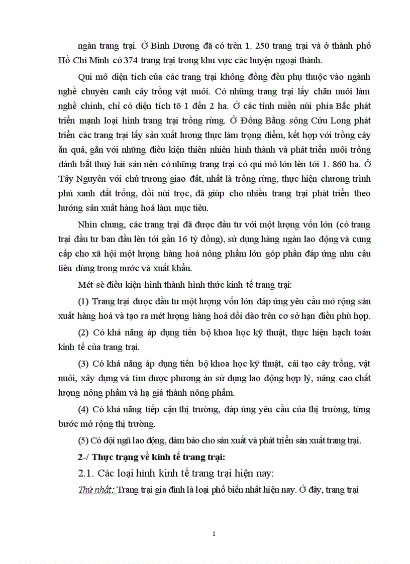 image for page Kinh tế trang trại quá trình hình thành và thực trạng hiện nay