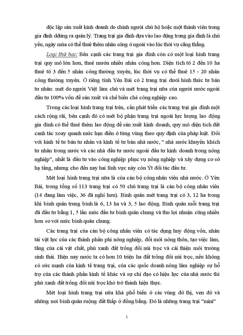 image for page Kinh tế trang trại quá trình hình thành và thực trạng hiện nay