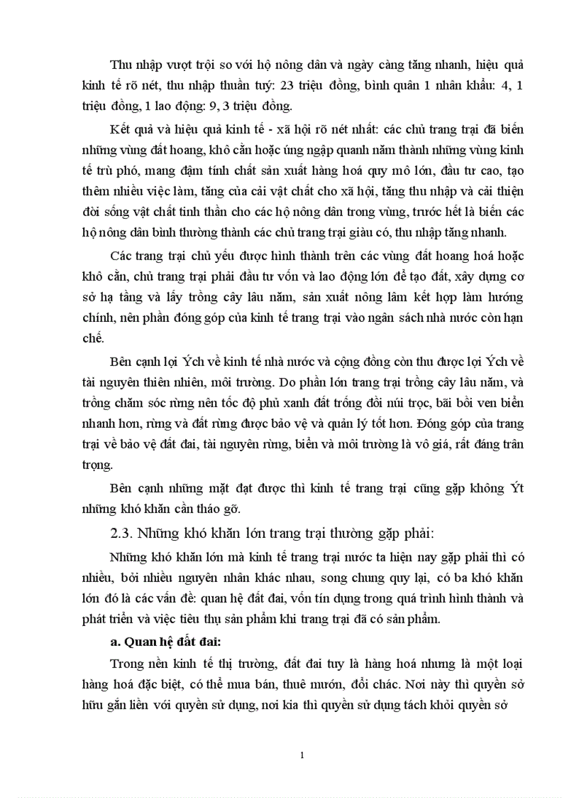 image for page Kinh tế trang trại quá trình hình thành và thực trạng hiện nay