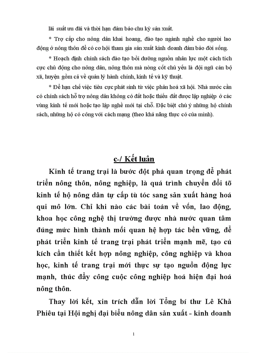 image for page Kinh tế trang trại quá trình hình thành và thực trạng hiện nay