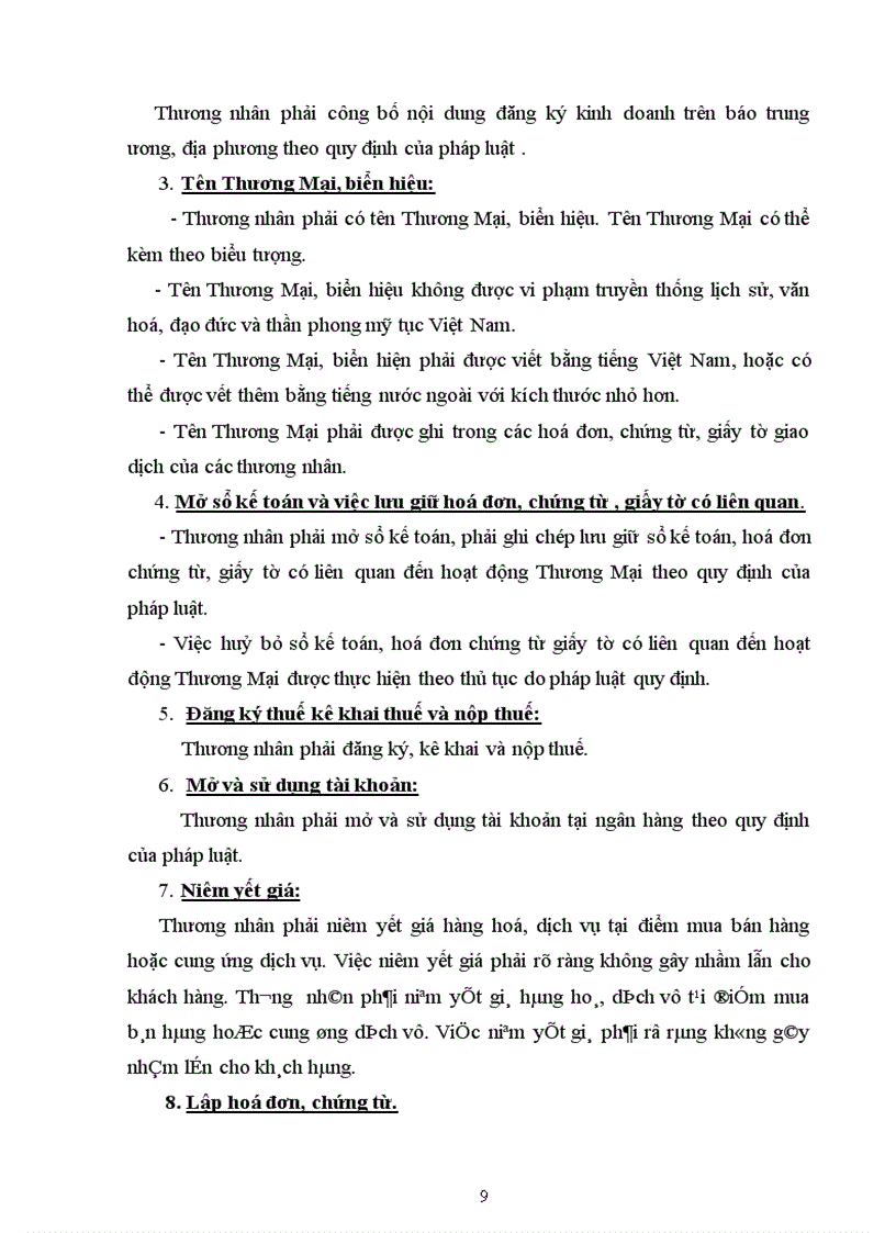 image for page Quyền và nghĩa vụ của Thương Nhân Việt Nam theo pháp luật Việt Nam