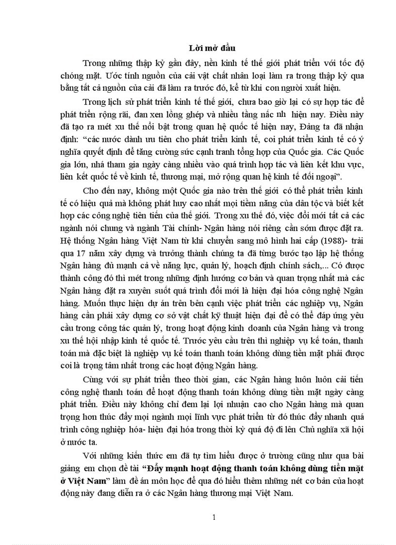 image for page Đẩy mạnh hoạt động thanh toán không dùng tiền mặt ở Việt Nam 1