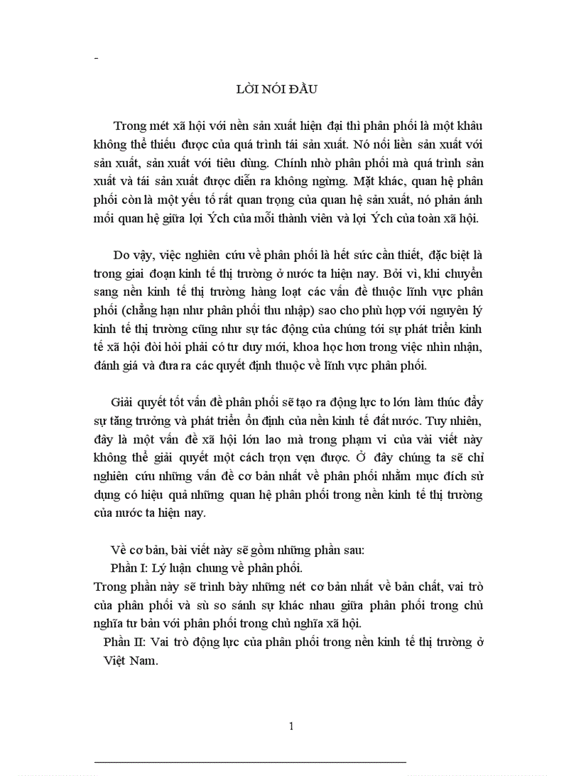 image for page Vai trò động lực của phân phối trong nền kinh tế thị trường ở Việt Nam 1