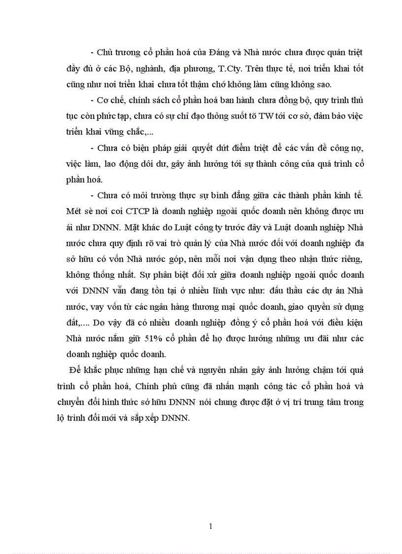 image for page Thực trạng cổ phần hoá doanh nghiệp Nhà nước ở Việt Nam trong thời gian qua