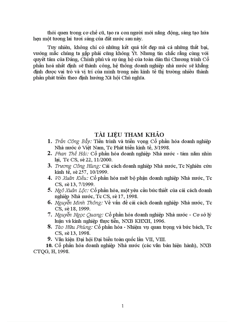 image for page Thực trạng cổ phần hoá doanh nghiệp Nhà nước ở Việt Nam trong thời gian qua