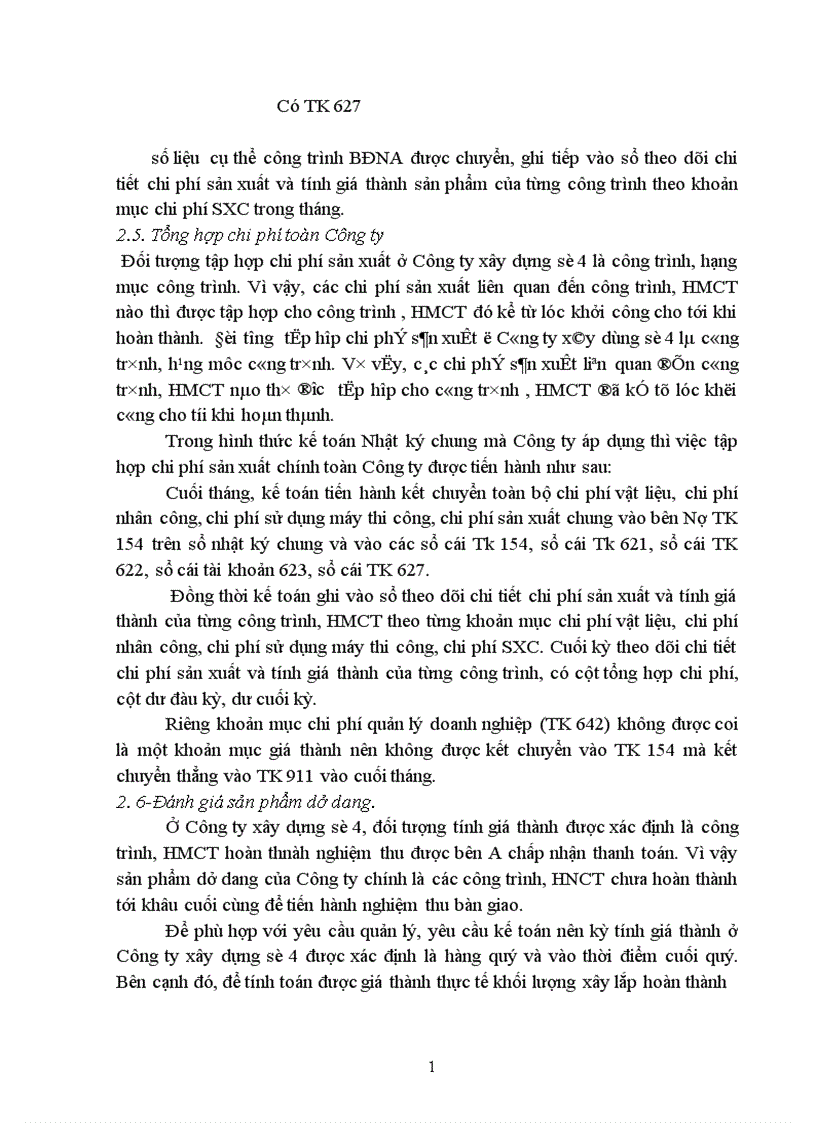 image for page Kế toán chi phí sản xuất và tính giá thành sản phẩm 1