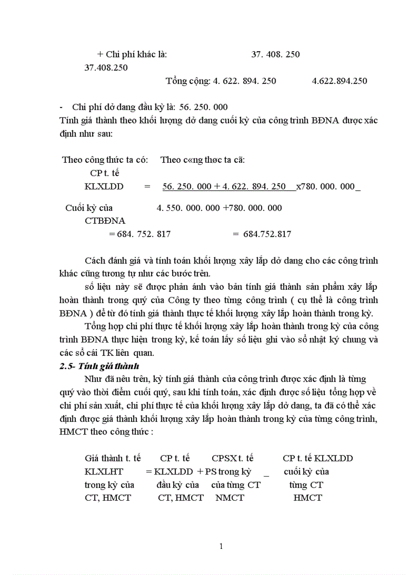 image for page Kế toán chi phí sản xuất và tính giá thành sản phẩm 1